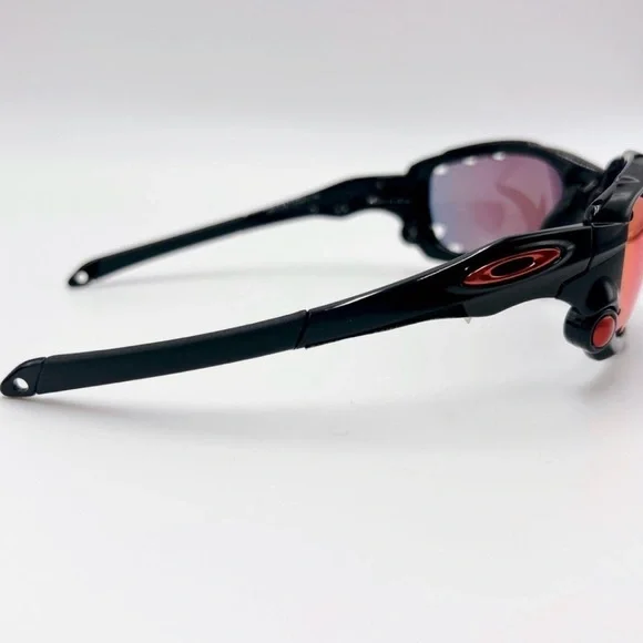 OAKLEY RACING JACKET Vented Sunglasses Black Prizm Sport Cycling Running Lenses - Picture 7 of 14